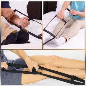 Pull Up Bed Ladder with Comfortable Grip Design.